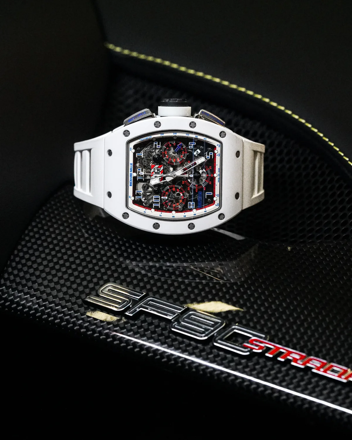 Richard Mille RM 011 White Ceramic